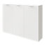 2 tablettes blanches GoodHome Atomia L. 46,4 x P. 33,2 cm