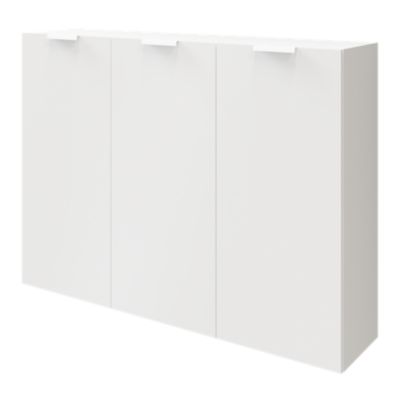 2 tablettes blanches GoodHome Atomia L. 46,4 x P. 33,2 cm