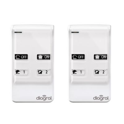 2 télécommandes pour alarme Diagral DIAG41ACK alarme