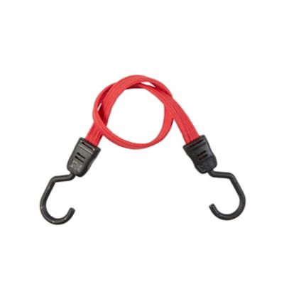 2 tendeurs plat L. 60 cm Diall rouge et noir