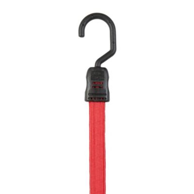 2 tendeurs plat L. 60 cm Diall rouge et noir