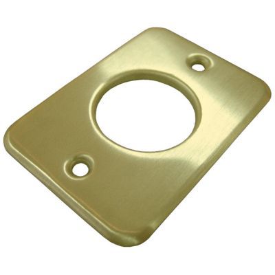 2 verrous à bouton sans vis bronze ø23 mm / 45 mm Abus
