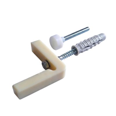 2 vis de fixation pour bidet Diall 6x50mm