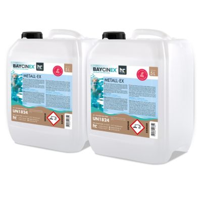 2 x 5 L Séquestrant Métaux Anti-métaux, Élimine Fer, Cuivre, Argent Et Calcium, Réduit La Dureté Totale De L'eau