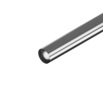2 x Embout arrondi à frapper pour tube diam. 42,4 x 2 mm - Inox 316