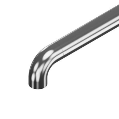 2 x Embout crosse pour tube diam. 42,4 x 2 mm - Inox 304