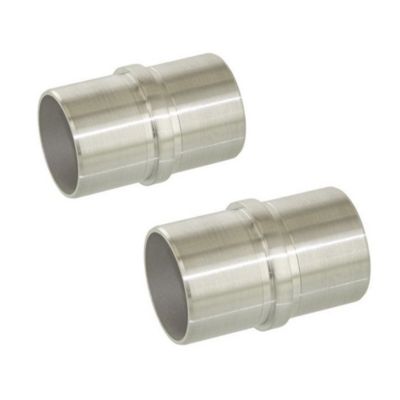 2 x Raccord de liaison pour tube diam. 42,4 x 2 mm - Inox 316