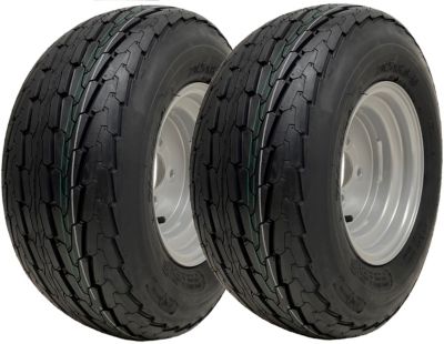 20.5x8.0-10 Roues de remorque 100mm PCD Wanda P815 Road Legal 412kg Load (Set of 2)