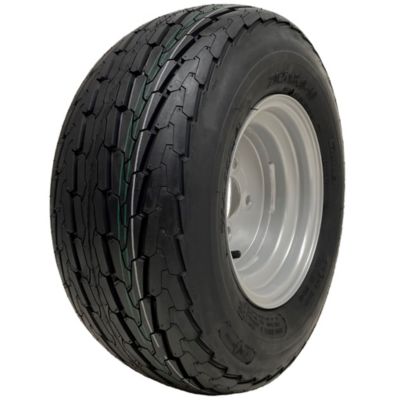 20.5x8.0-10 Trailer Tyre & Wheel Assembly 100mm PCD Wanda Road Legal 412kg Load