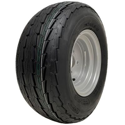 20.5x8-10 roue de remorque, 4ply, haute vitesse, pneu routier légal, jante à 4 crampons 20.5 8-10
