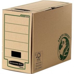 20 Boîtes d'archives Marron A4 / A4+ Epaisseur 15 cm