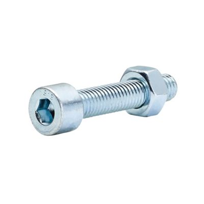 20 boulons tête cylindrique acier zingué 8 x 40 mm