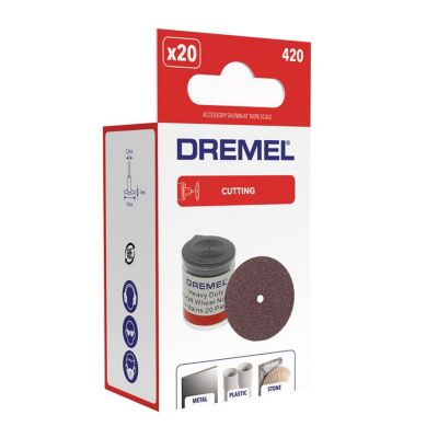 20 disques à tronçonner Dremel Ø23.8 mm ép. 1 mm