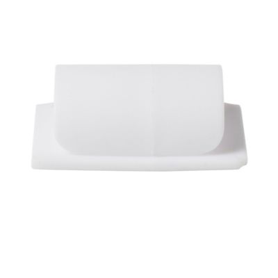 20 embases de rangement de câble Diall 10 mm transparent