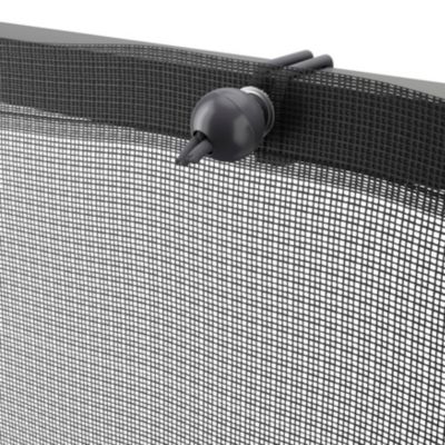 20 fixations BV Blooma grises en plastique et caoutchouc