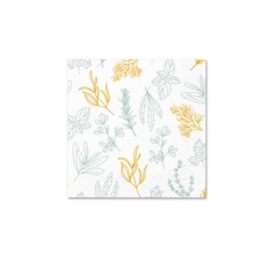 20 serviettes en papier 33 x 33 cm Aromates