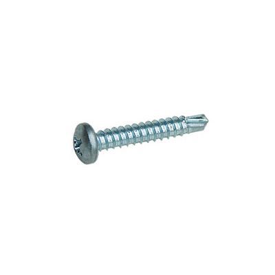 Lot De 20 Vis Autoperceuses Tôle Tête Ronde PH 3.5x16 Mm Acier Zingué - Neuf