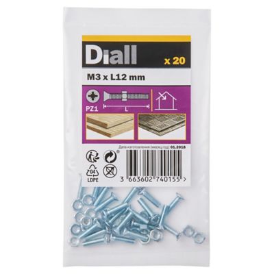 Kit De 600 Pièces Boulons Vis M3 En Acier Inox - Tête Cylindrique Hexagonale - Peygre