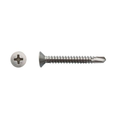 200 Vis Autoperceuses Tête Fraisée Phillips 4.2 x 15.9 mm - DIN 7504 O - Inox A2 - D-Work