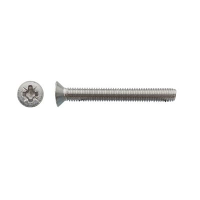 200 Vis Métaux Tête Fraisée Pozidriv 3 x 10 mm - DIN 965 - Inox A2 - D-Work