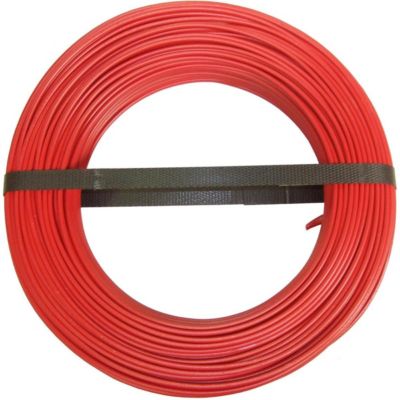 20035327 - Fil rigide H07V-U 1,5mm² rouge - couronne 100m - CDP