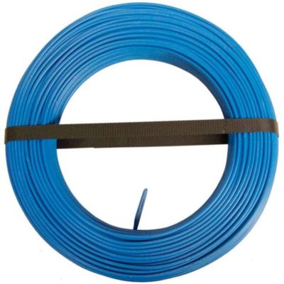 20035330 - Fil rigide H07V-U 1,5mm² bleu - couronne 100m - CDP