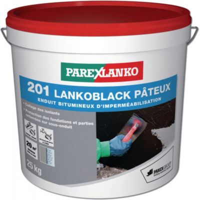 201 lankoblack pateux 25 kg parexlanko