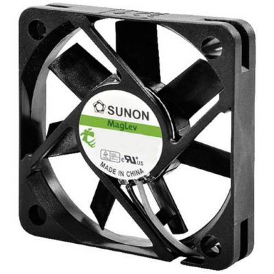 Sunnigoo Ventilateur axial Sunon 50x50x10 mm 5 V - Série ME/MB/EE/EB, 4800 tr/min Noir - vue 2