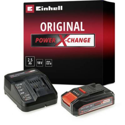 Einhell 4512097 Aktion PXC Starter Kit 18V 2 5Ah Power X Change Batterie pour outil et chargeur 18 V 2.5 Ah Li Ion - vue 2