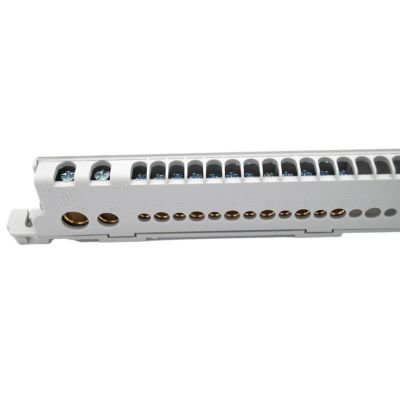 22002 Ide Barrette De Terre Pour Coffret 12 Modules 2x(12+2 Connexions) Ip65 - Ecology - Star