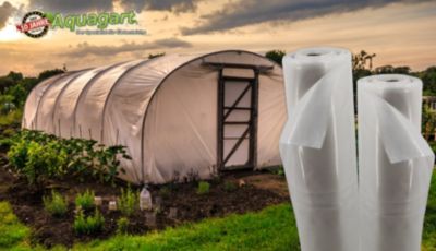 24 m film de jardin, film de serre, UV 5 film de couche froide, 6 m de large Aquagart