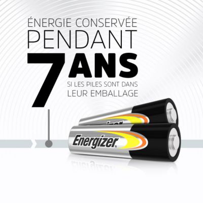 24 Piles alcalines AAA LR3 Power Energizer