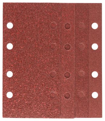25 disques abrasifs Bosch grain 60-120 93X185mm