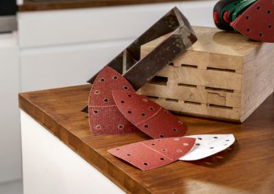 Bosch 25x Feuilles Abrasives EXPERT C470 à 19 Trous (pour Peinture Sur Bois, Bois Dur, 225 Mm, Grain 40, Professional Accessoires Ponceuse Pour Cloison Sèche