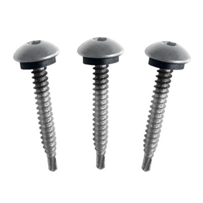 25 Kit de fixations pour bardage Le Profileur Français coloris gris clair