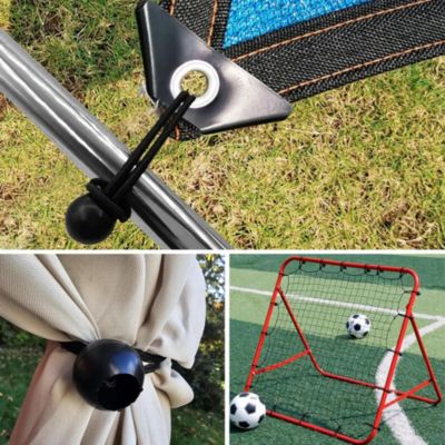 25 tendeurs élastiques avec boule (10 cm)
