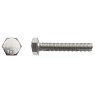 25 Vis Métaux Tête Hexagonale F/Total 12 x 110 mm - DIN 933 - Inox A2 - D-Work
