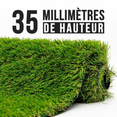 2Mx7M soit 14m2 -Gazon Synthetique 35mm -
