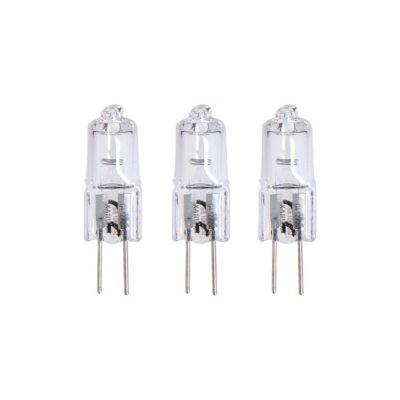 3 ampoules hallogène G4 blanc chaud 375 lm dimmable Xanlite