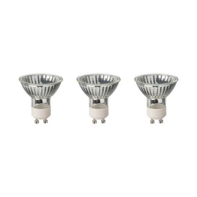 3 Ampoules Halog ne R flecteur GU10 Spot 28W 35W Blanc Chaud Castorama