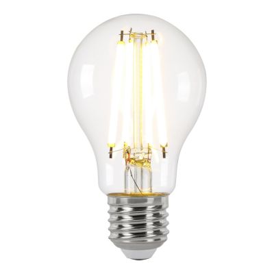 3 ampoules LED à filament A60 standard E27 806lm = 60W blanc chaud Jacobsen