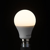 3 ampoules LED B22 5,8W=40W blanc chaud