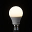 3 ampoules LED B22 5,8W=40W blanc chaud