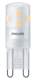 3 ampoules LED capsule IP20 40W G9 470lm Philips