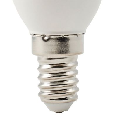 3 ampoules LED Diall E14 5W=40W blanc chaud