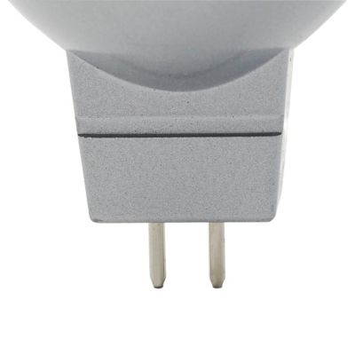 3 ampoules LED Diall réflecteur argent GU5.3 4,7W=35W blanc chaud