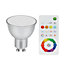 3 ampoules LED Diall réflecteur GU10 5,2W + télécommande