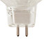 3 ampoules LED Diall réflecteur transparentes GU5.3 4,7W=35W blanc chaud
