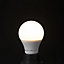 3 ampoules LED E27 5,8W=40W blanc chaud