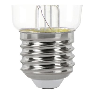 3 ampoules LED E27 A60 filament transparent 806 lm blanc chaud 3,8W grade A Jacobsen